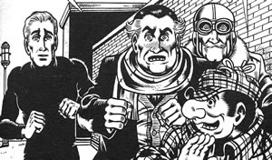 Alan Ford - Alcuni componenti del Gruppo TNT (Alan Ford, Cariatide, Grunf, Bob Rock)