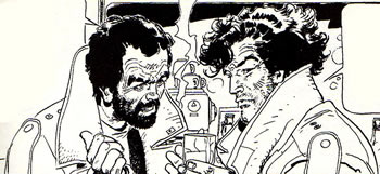 Clarke e Kubrick discutono animatamente