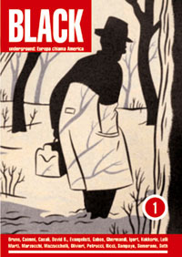 BLACK, copertina del primo numero della rivista