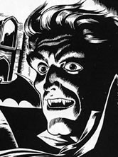 Barone Wurdalak - vampiro del fumetto Satanik