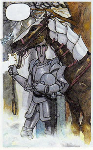 Zanardi cavaliere in Zanardi medievale