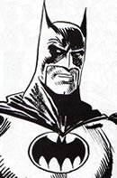 Batman disegnato da Bernet