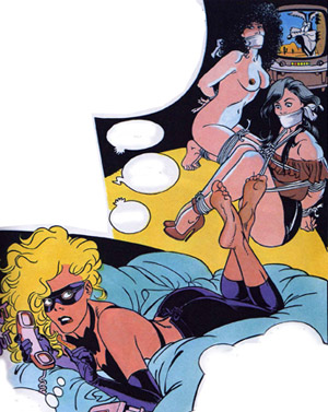 La bionda, la dottoressa Freeze, Sally Rich (e Wyle Coyote) La bionda, la dottoressa Freeze, Sally Rich (e Wyle Coyote)