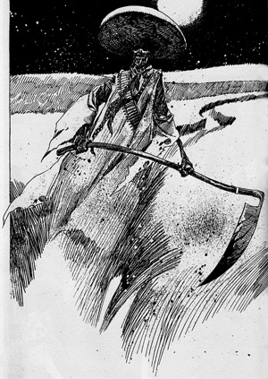 Una delle splendide Spash Page disegnate da Enrique Breccia