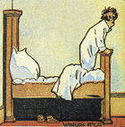 Little Nemo in uno dei suoi tanti risvegli Little Nemo in uno dei suoi tanti risvegli