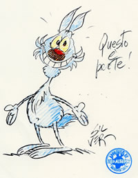 Il grande Lupo Alberto 2 - Cartolina Il grande Lupo Alberto 2 - Cartolina