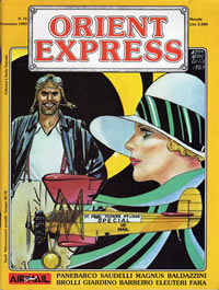Copertina di Orient Express dedicata ad Air Mail