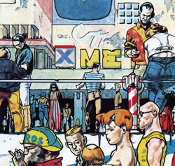 Ranxerox al 30° livello della metropoli romana Ranxerox al 30° livello della metropoli romana
