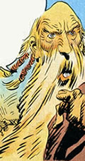 Un capotribù molto simile a Panoramix, il druido di Asterix