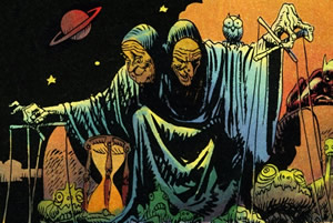 Le due megere Liwhitte e Liblak del fumetto Sarvan Le due megere Liwhitte e Liblak del fumetto Sarvan