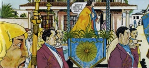 fumetto Solange - La processione di San Isidro