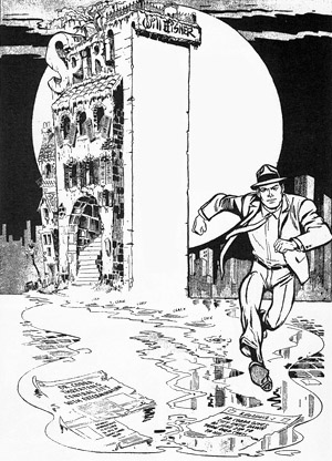 L'affascinante Splash Page col nome di Spirit integrato in un edificio L'affascinante Splash Page col nome di Spirit integrato in un edificio