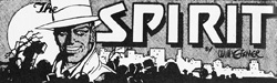 La prima versione del titolo del fumetto The Spirit
