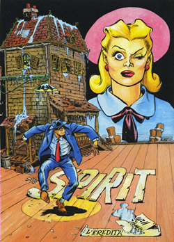 La splendida Splash Page col titolo della storia La splendida Splash Page col titolo della storia