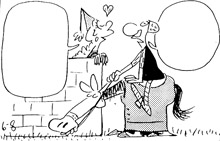 Sir Rodney sta per fare l'ennesima brutta figura con Gwen Sir Rodney sta per fare l'ennesima brutta figura con Gwen