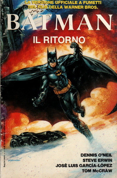 Batman - Il ritorno, versione ufficiale a fumetti del film di Tim Burton